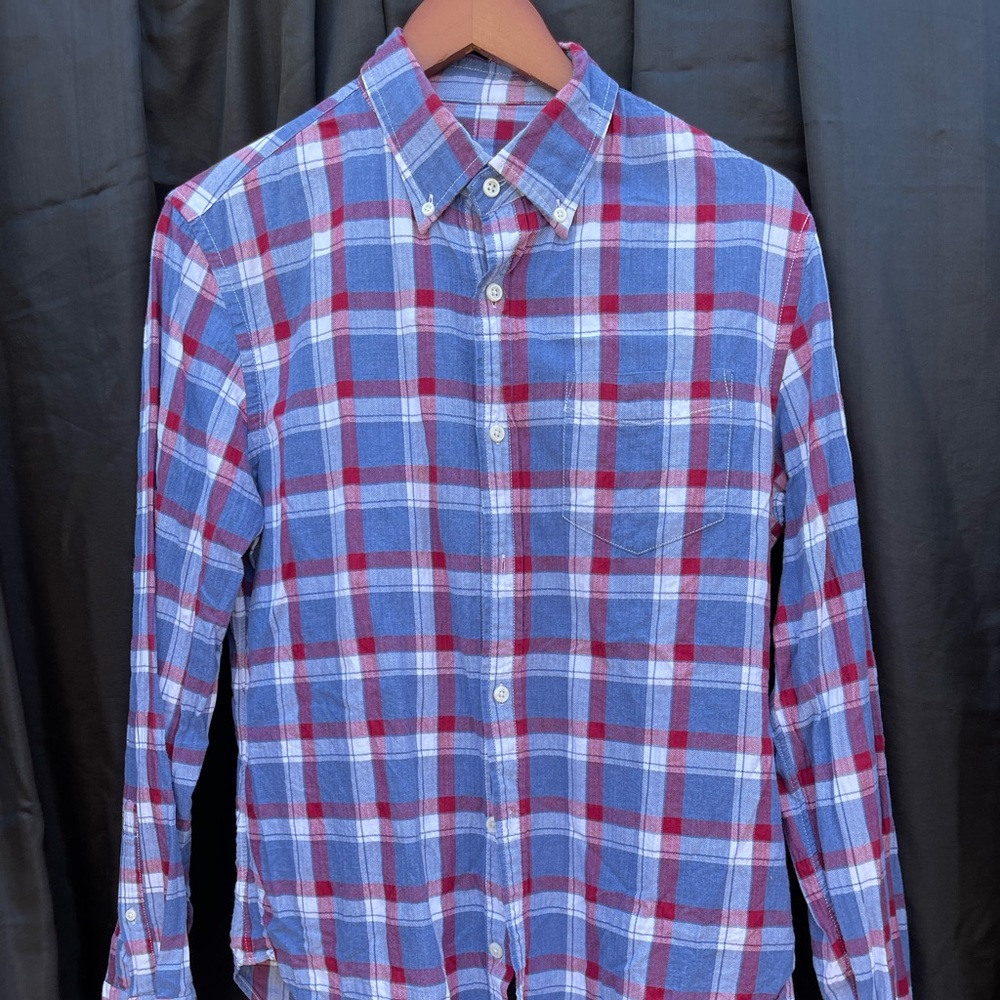 Club Monaco flannel long sleeve shirt